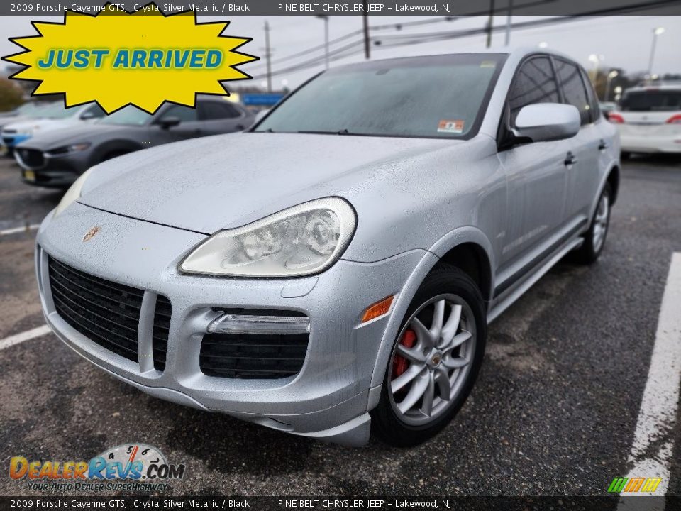 2009 Porsche Cayenne GTS Crystal Silver Metallic / Black Photo #1