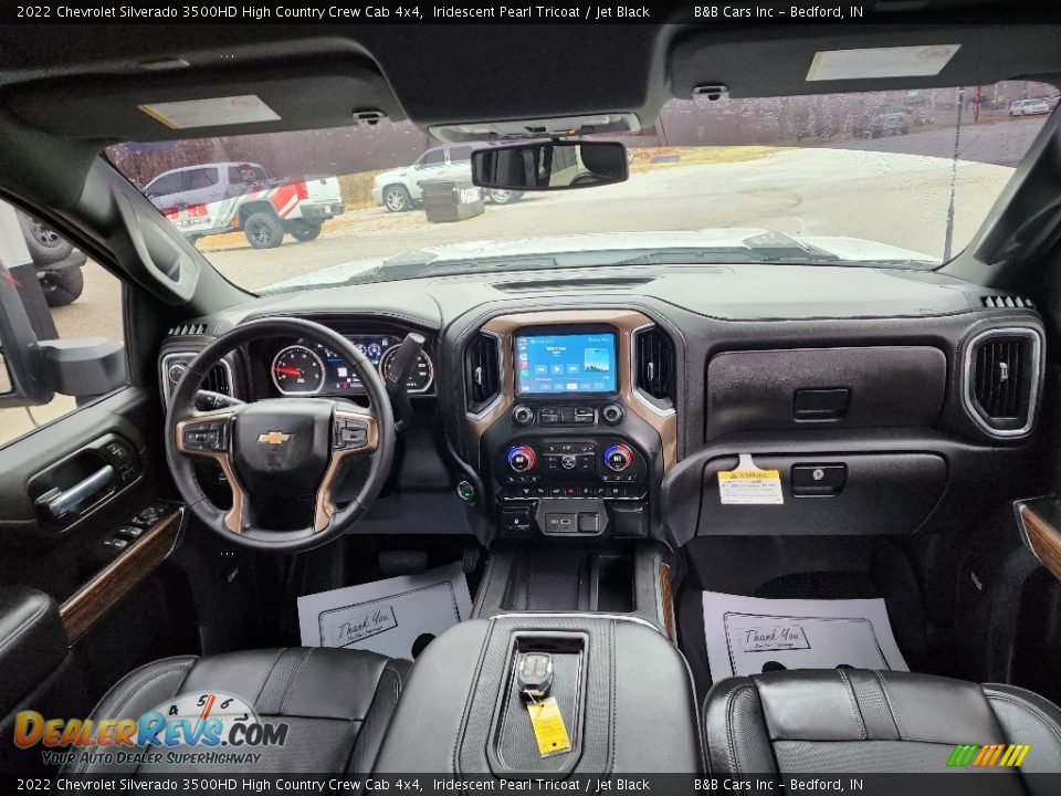 2022 Chevrolet Silverado 3500HD High Country Crew Cab 4x4 Iridescent Pearl Tricoat / Jet Black Photo #12