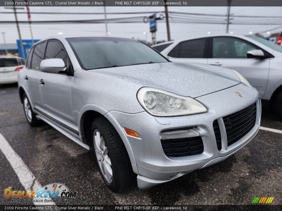 2009 Porsche Cayenne GTS Crystal Silver Metallic / Black Photo #3