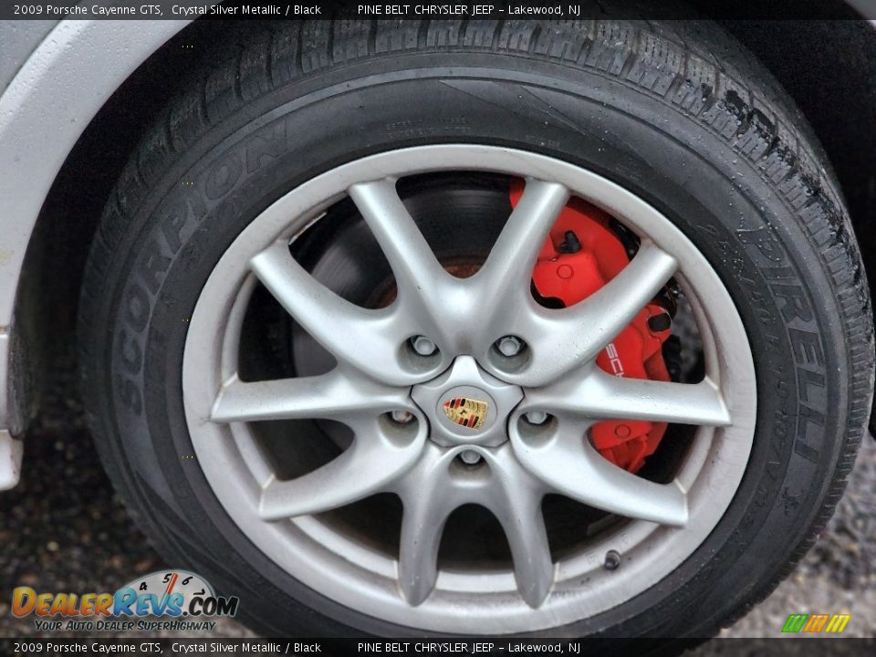 2009 Porsche Cayenne GTS Crystal Silver Metallic / Black Photo #4