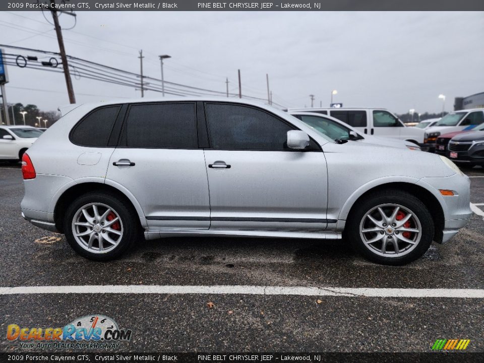 Crystal Silver Metallic 2009 Porsche Cayenne GTS Photo #6