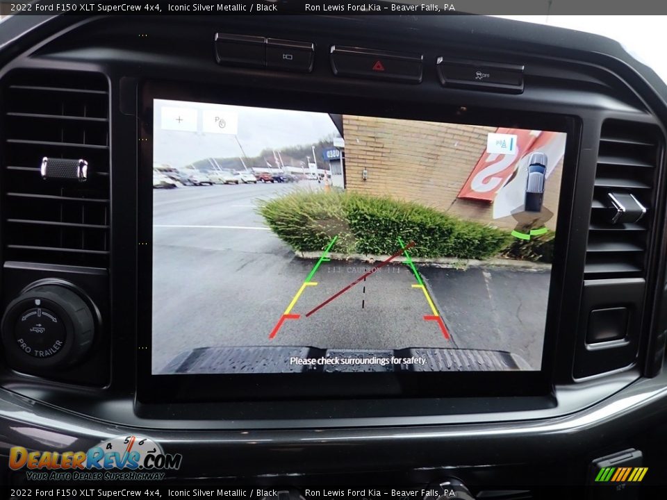 2022 Ford F150 XLT SuperCrew 4x4 Iconic Silver Metallic / Black Photo #19