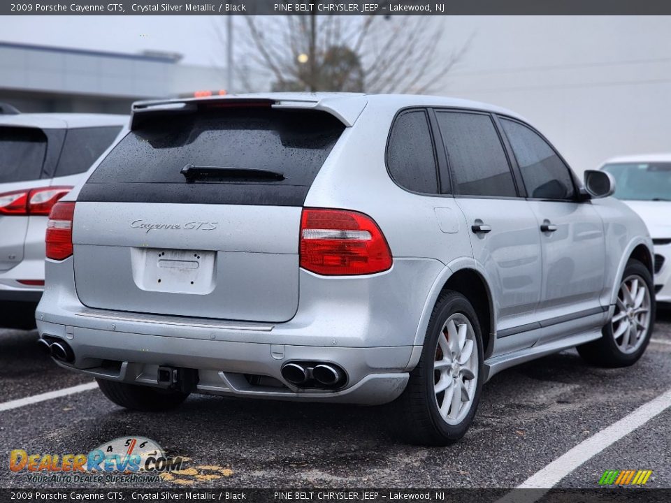 2009 Porsche Cayenne GTS Crystal Silver Metallic / Black Photo #7