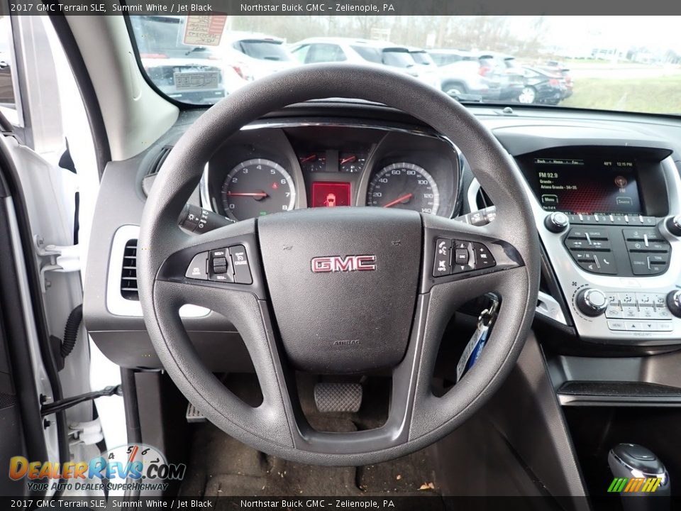 2017 GMC Terrain SLE Summit White / Jet Black Photo #25