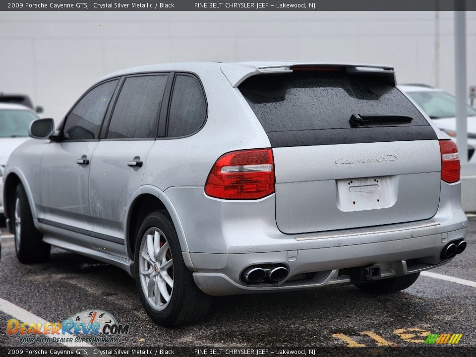 2009 Porsche Cayenne GTS Crystal Silver Metallic / Black Photo #9