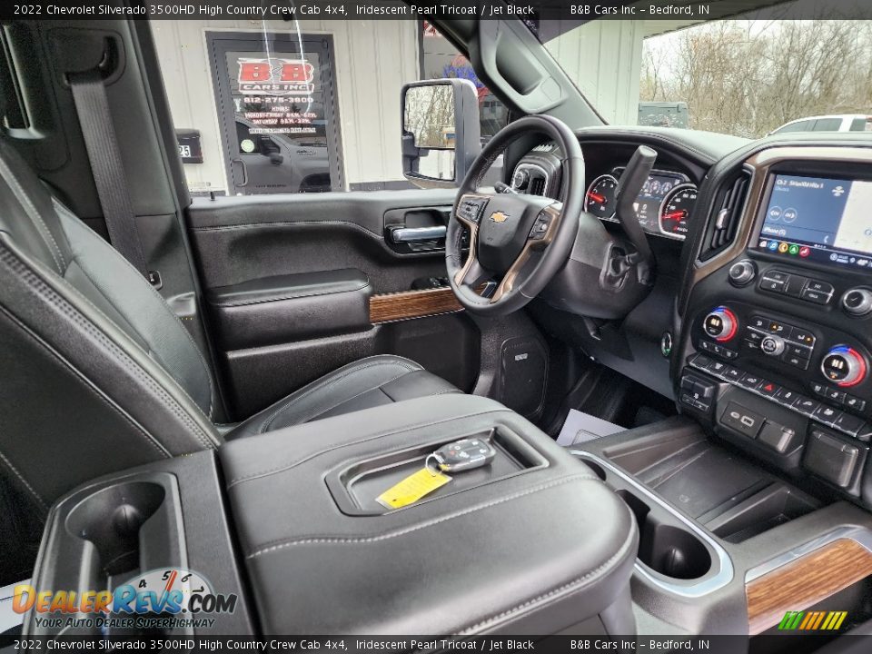 2022 Chevrolet Silverado 3500HD High Country Crew Cab 4x4 Iridescent Pearl Tricoat / Jet Black Photo #20