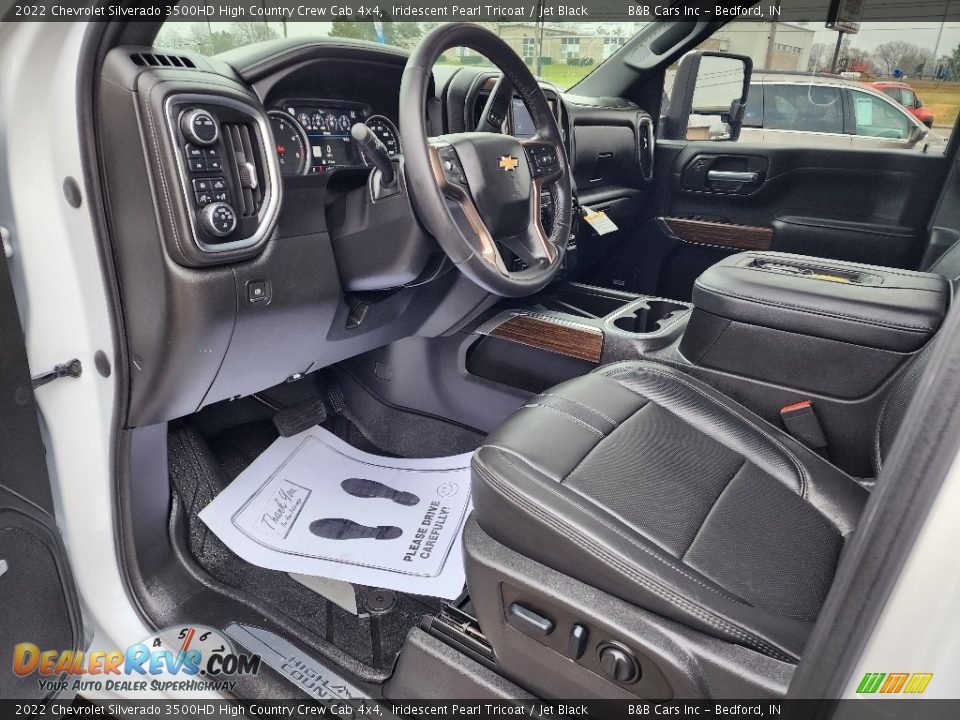 2022 Chevrolet Silverado 3500HD High Country Crew Cab 4x4 Iridescent Pearl Tricoat / Jet Black Photo #22