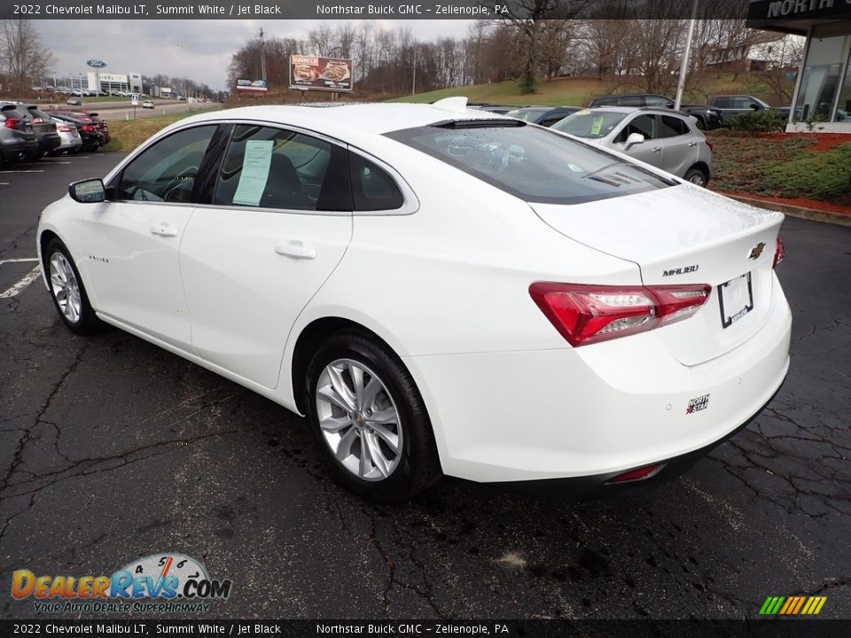 2022 Chevrolet Malibu LT Summit White / Jet Black Photo #3