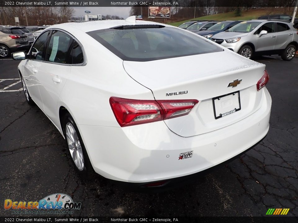 2022 Chevrolet Malibu LT Summit White / Jet Black Photo #4