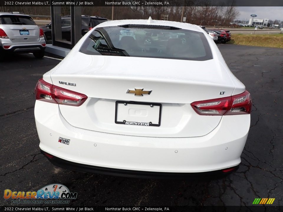 2022 Chevrolet Malibu LT Summit White / Jet Black Photo #5