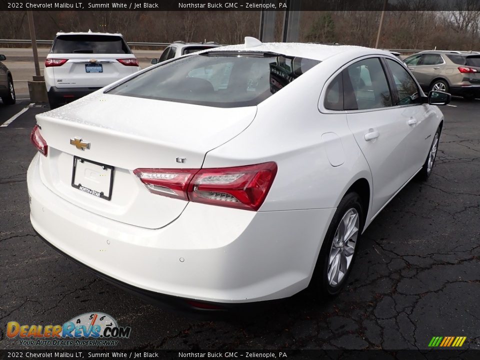 2022 Chevrolet Malibu LT Summit White / Jet Black Photo #6