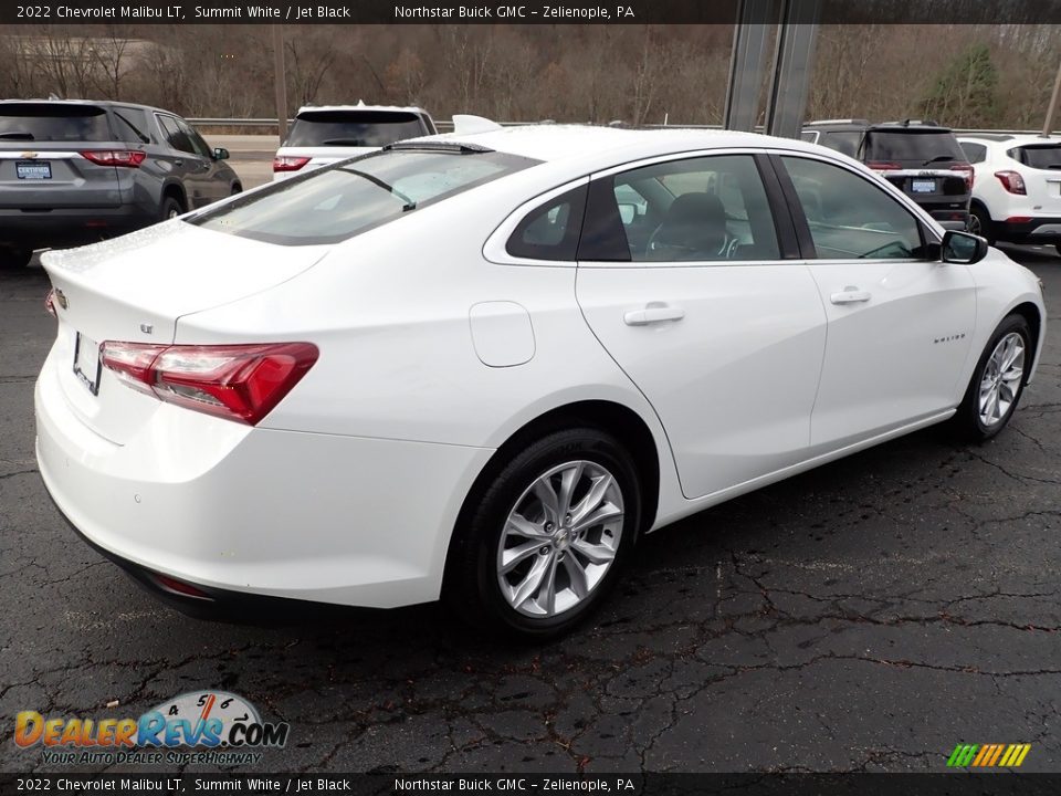 2022 Chevrolet Malibu LT Summit White / Jet Black Photo #7