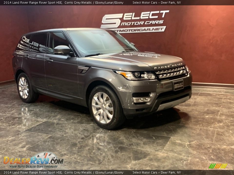 2014 Land Rover Range Rover Sport HSE Corris Grey Metallic / Ebony/Lunar/Ebony Photo #2