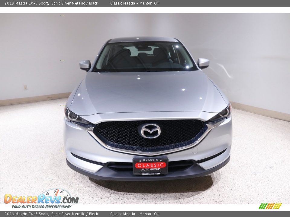 2019 Mazda CX-5 Sport Sonic Silver Metallic / Black Photo #2