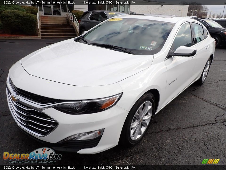 2022 Chevrolet Malibu LT Summit White / Jet Black Photo #12