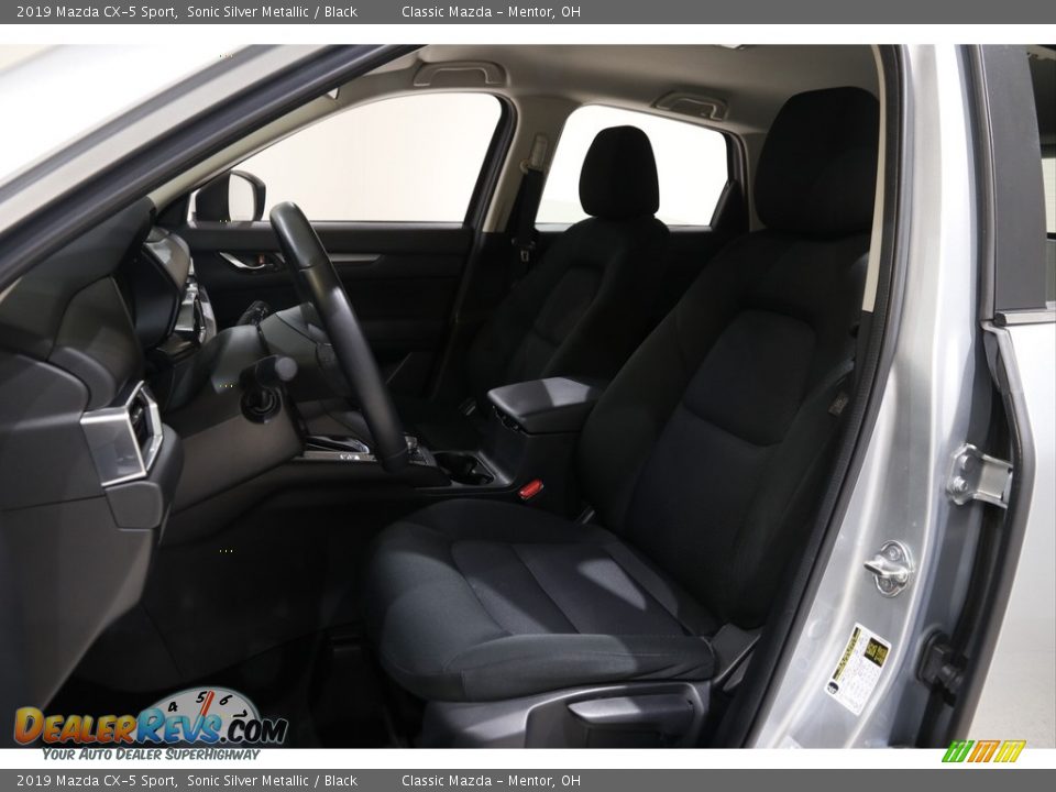 2019 Mazda CX-5 Sport Sonic Silver Metallic / Black Photo #5