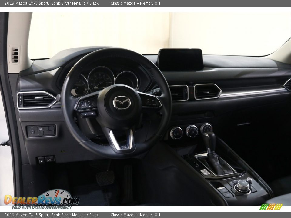 2019 Mazda CX-5 Sport Sonic Silver Metallic / Black Photo #6