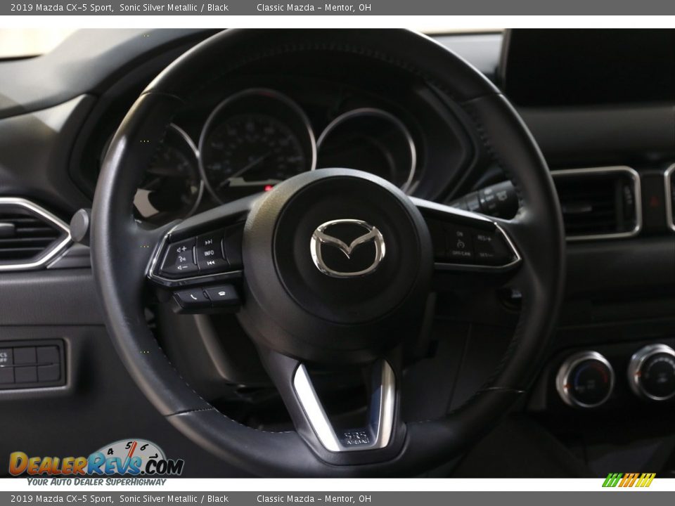 2019 Mazda CX-5 Sport Sonic Silver Metallic / Black Photo #7