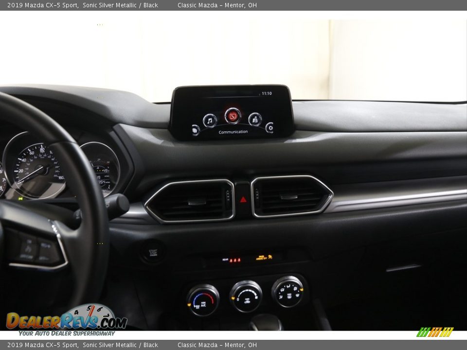 2019 Mazda CX-5 Sport Sonic Silver Metallic / Black Photo #9