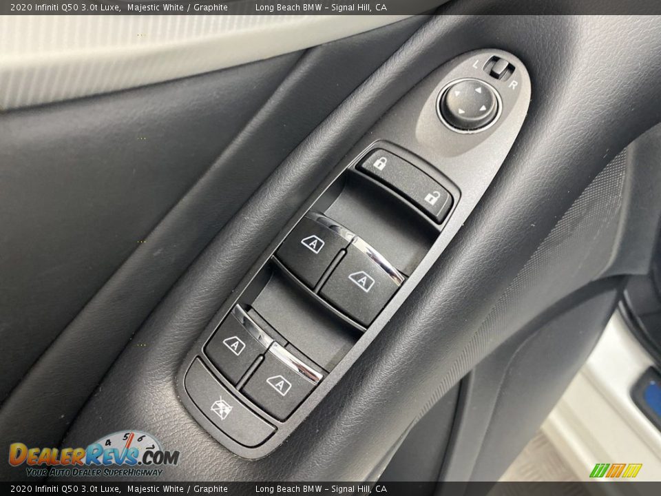 Controls of 2020 Infiniti Q50 3.0t Luxe Photo #13