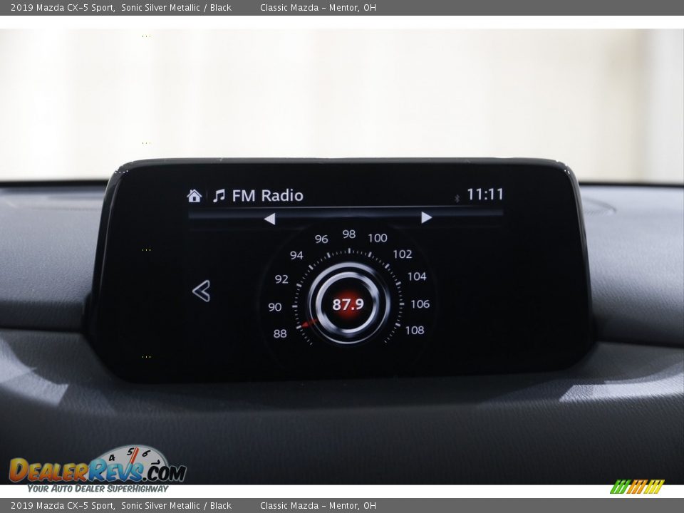 2019 Mazda CX-5 Sport Sonic Silver Metallic / Black Photo #11