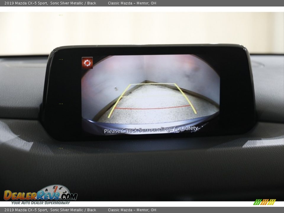 2019 Mazda CX-5 Sport Sonic Silver Metallic / Black Photo #12