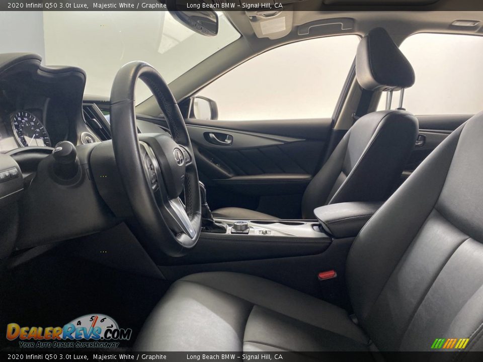 Front Seat of 2020 Infiniti Q50 3.0t Luxe Photo #16
