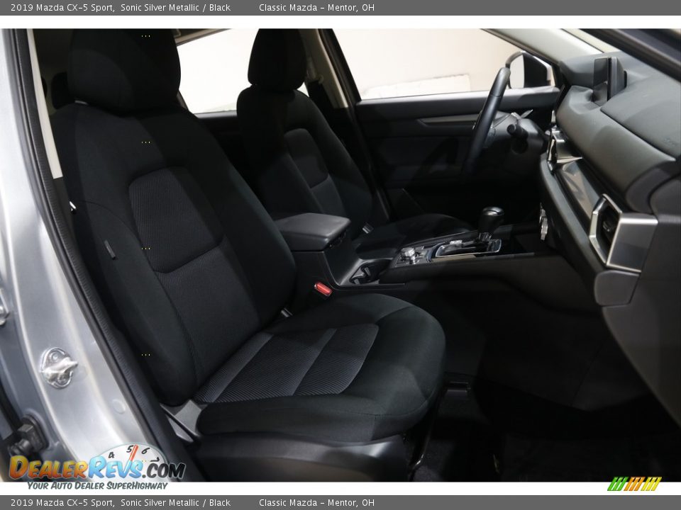 2019 Mazda CX-5 Sport Sonic Silver Metallic / Black Photo #14