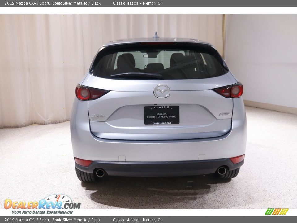 2019 Mazda CX-5 Sport Sonic Silver Metallic / Black Photo #17