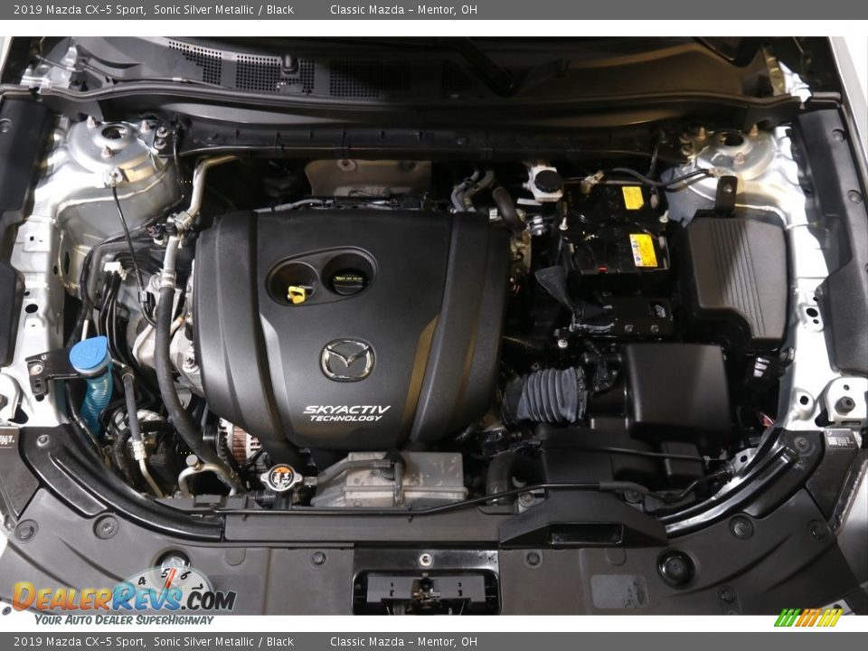 2019 Mazda CX-5 Sport Sonic Silver Metallic / Black Photo #18