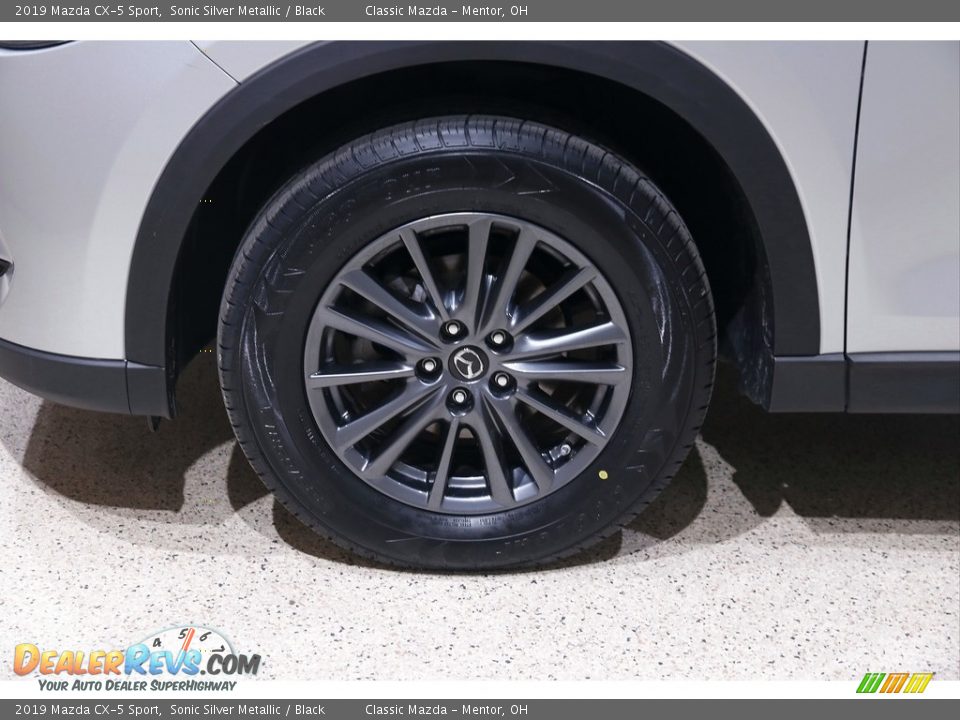 2019 Mazda CX-5 Sport Sonic Silver Metallic / Black Photo #19