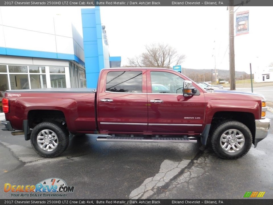 Butte Red Metallic 2017 Chevrolet Silverado 2500HD LTZ Crew Cab 4x4 Photo #6