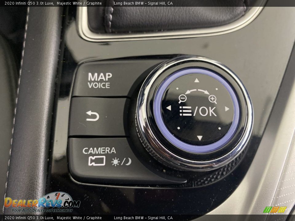 Controls of 2020 Infiniti Q50 3.0t Luxe Photo #26