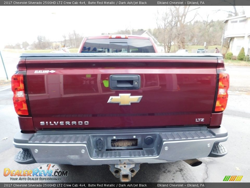 2017 Chevrolet Silverado 2500HD LTZ Crew Cab 4x4 Butte Red Metallic / Dark Ash/Jet Black Photo #8