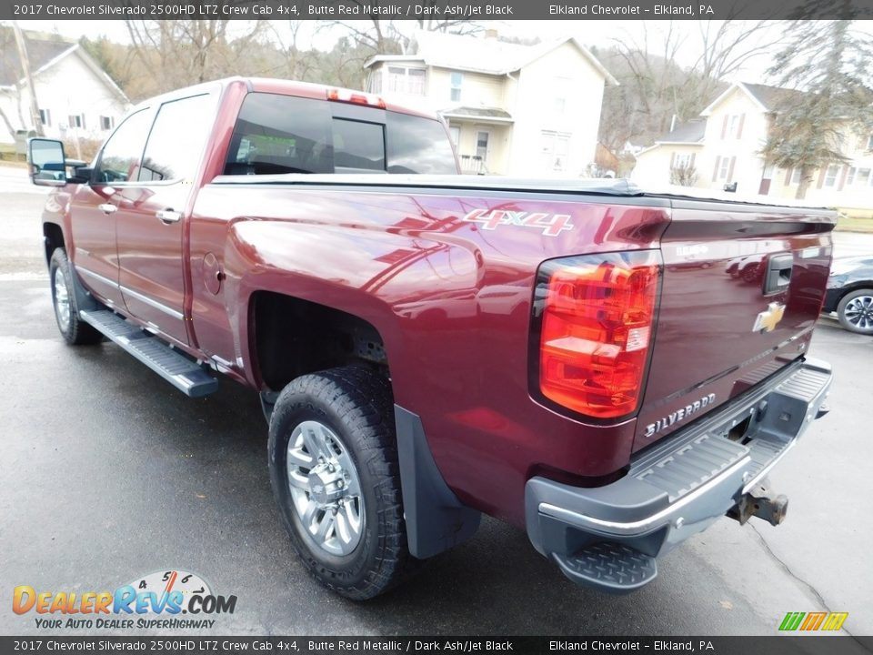 2017 Chevrolet Silverado 2500HD LTZ Crew Cab 4x4 Butte Red Metallic / Dark Ash/Jet Black Photo #9