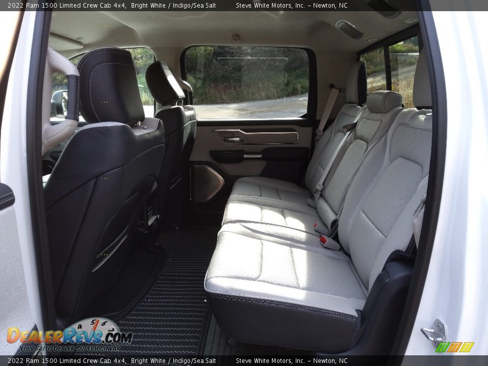 Rear Seat of 2022 Ram 1500 Limited Crew Cab 4x4 Photo #16