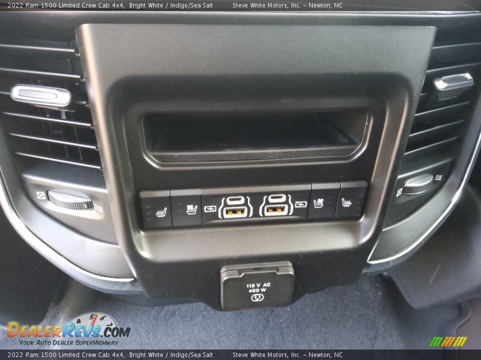 2022 Ram 1500 Limited Crew Cab 4x4 Bright White / Indigo/Sea Salt Photo #18