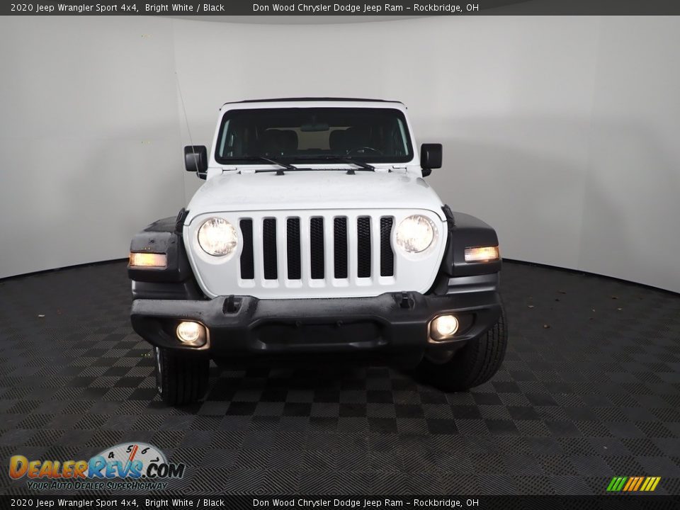 2020 Jeep Wrangler Sport 4x4 Bright White / Black Photo #5