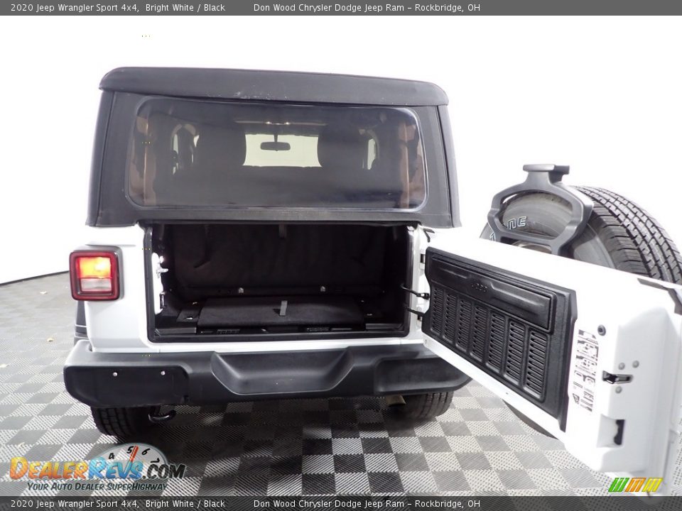 2020 Jeep Wrangler Sport 4x4 Bright White / Black Photo #9