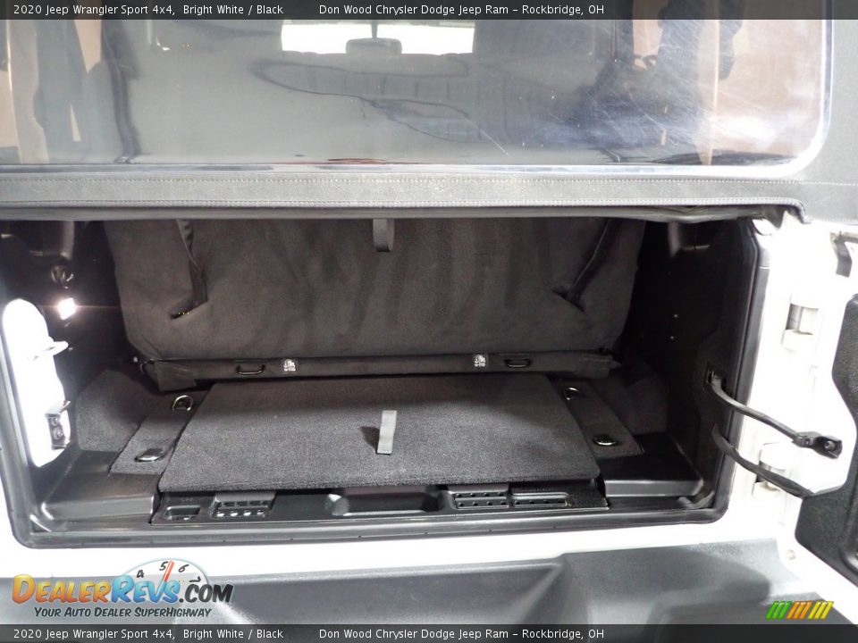 2020 Jeep Wrangler Sport 4x4 Bright White / Black Photo #10