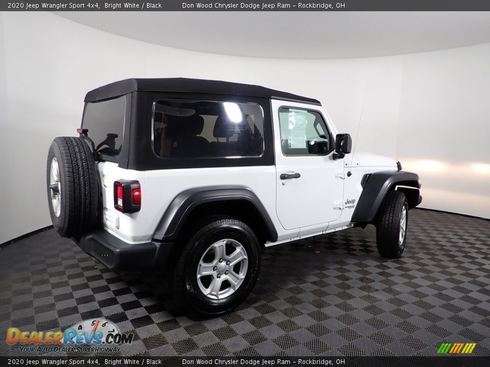 2020 Jeep Wrangler Sport 4x4 Bright White / Black Photo #11