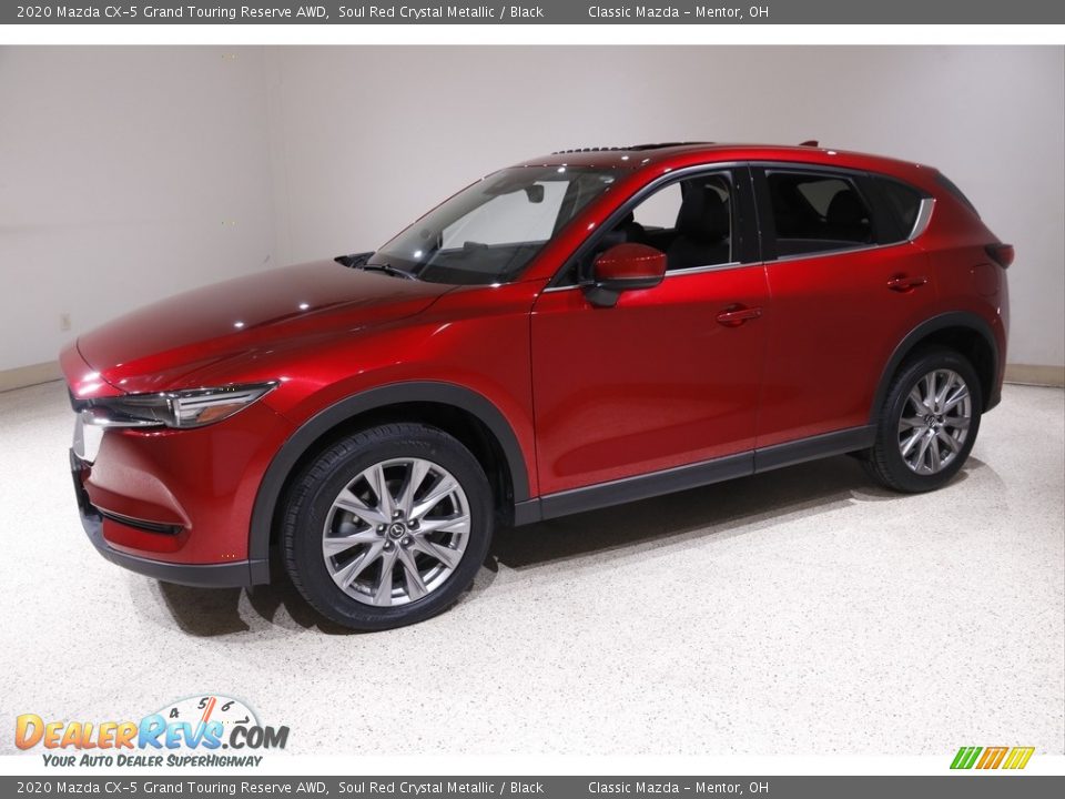 2020 Mazda CX-5 Grand Touring Reserve AWD Soul Red Crystal Metallic / Black Photo #3