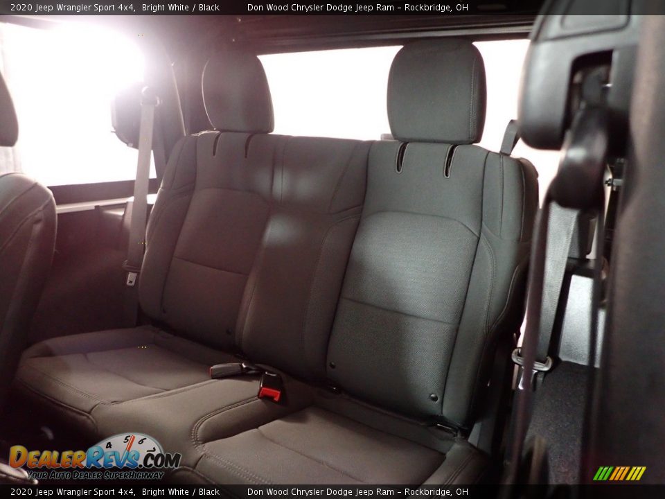 2020 Jeep Wrangler Sport 4x4 Bright White / Black Photo #23