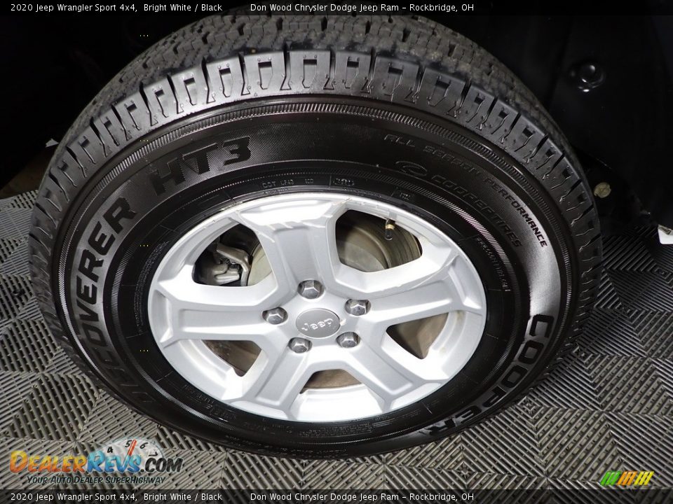 2020 Jeep Wrangler Sport 4x4 Bright White / Black Photo #27