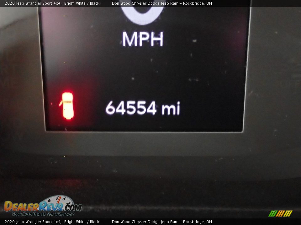 2020 Jeep Wrangler Sport 4x4 Bright White / Black Photo #28