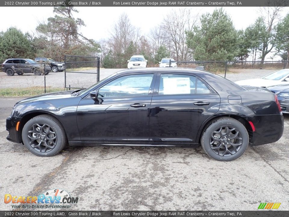 Gloss Black 2022 Chrysler 300 Touring L AWD Photo #2