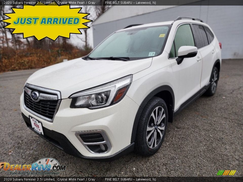 2020 Subaru Forester 2.5i Limited Crystal White Pearl / Gray Photo #1