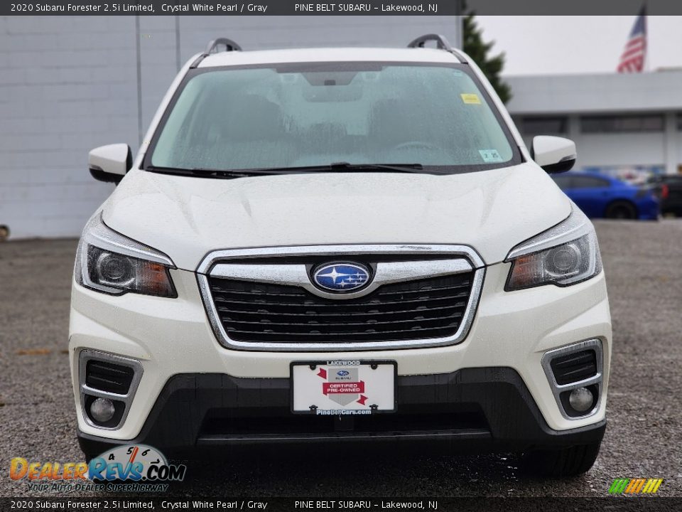 2020 Subaru Forester 2.5i Limited Crystal White Pearl / Gray Photo #2