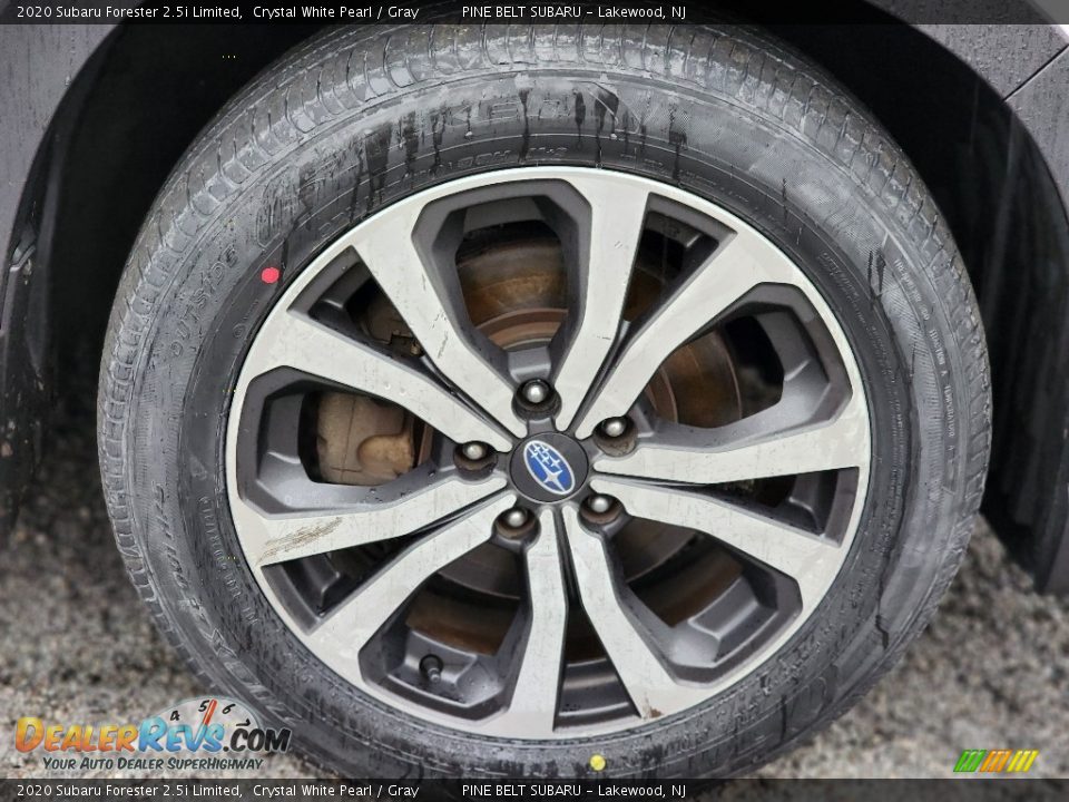 2020 Subaru Forester 2.5i Limited Crystal White Pearl / Gray Photo #4