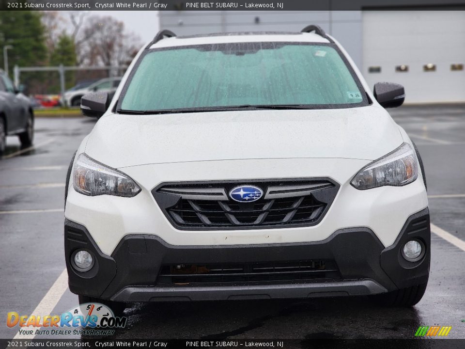 2021 Subaru Crosstrek Sport Crystal White Pearl / Gray Photo #2